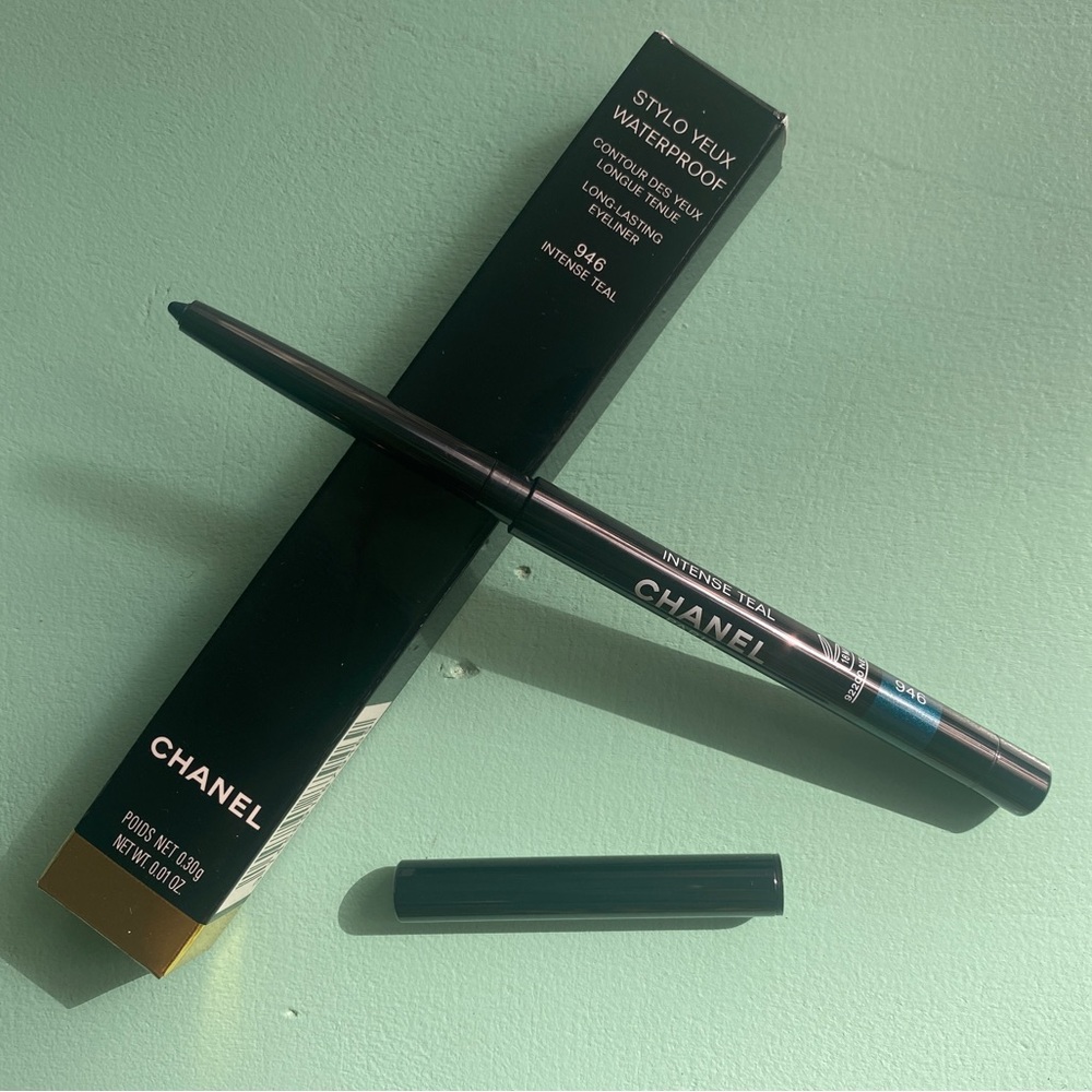 CHANEL STYLO YEUX WATERPROOF Long-Lasting Eyeliner INTENSE TEAL *NEW* in box